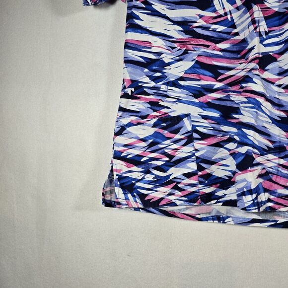 Womens Short Sleeve V Neck Scrub Top  Print Size Large - Picture 5 of 15
